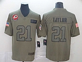 Nike Redskins 21 Sean Taylor 2019 Olive Salute To Service Limited Jersey,baseball caps,new era cap wholesale,wholesale hats